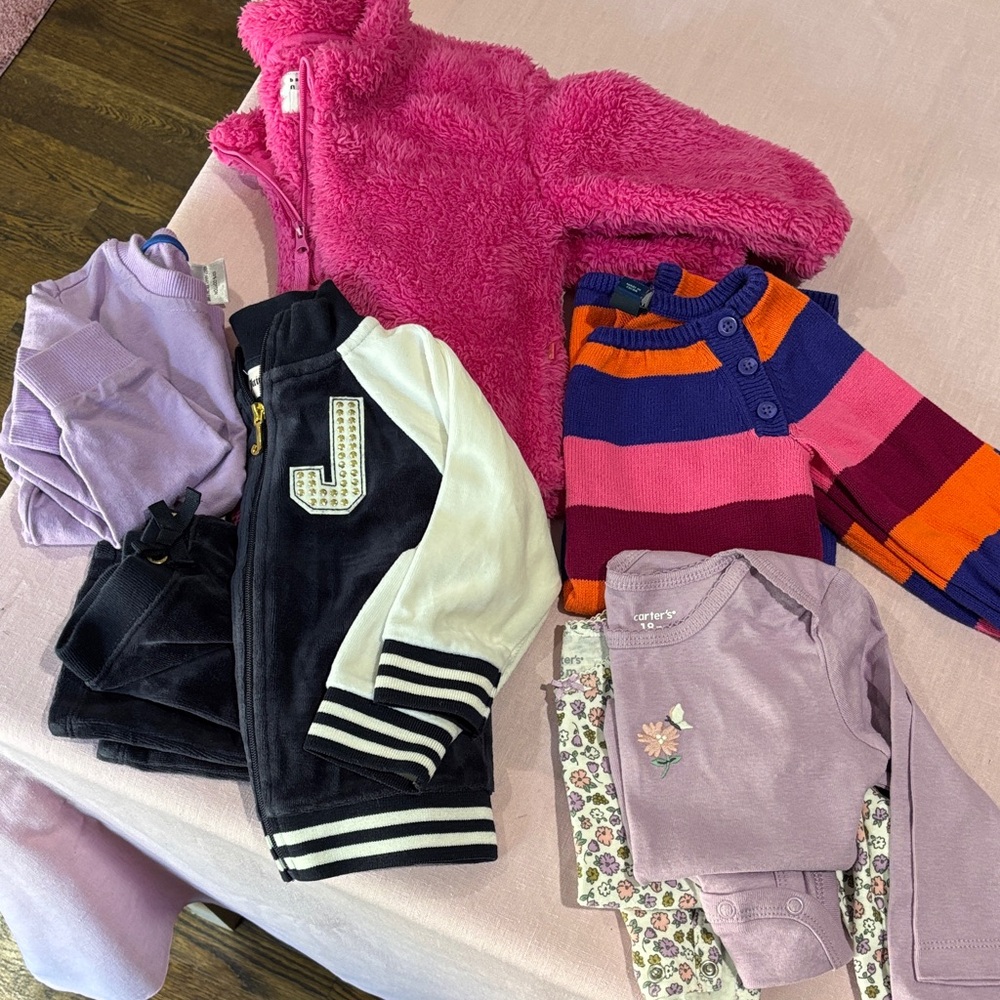 Carter's Pink Fleece Hoodie for Kids